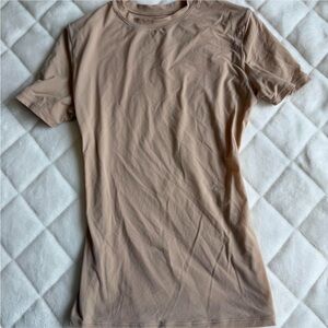 SKIMS Tan Fits Everybody Short Sleeve